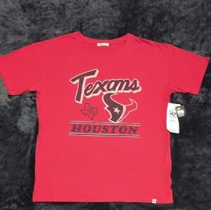 47' Brand Houston Texans Short Sleeve Tee